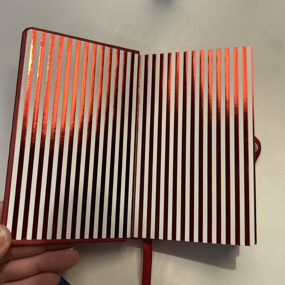 Michael Kors Giftables MK Fashion Notebook Journal Diary Red mini accessory - Picture 4 of 15